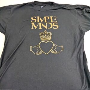 Simple Minds 2018 North American Tour Tshirt Concert Dates/Locs In Back XXL
